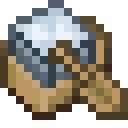 Oak Boat with Silver Chest