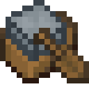 Spruce Boat with Iron Chest